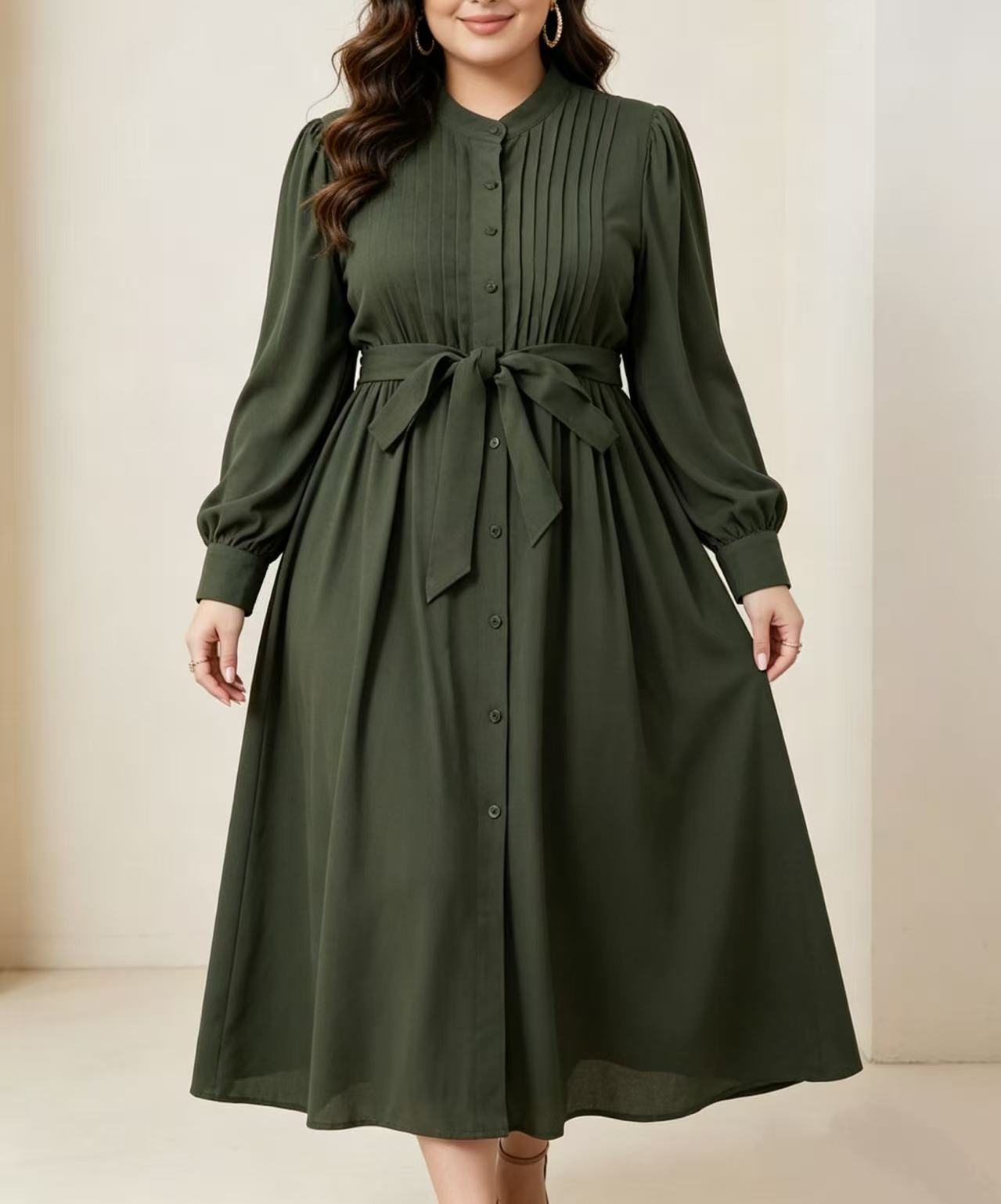 Plus size women's army green p - Corset Waist Cinch 评论和价格