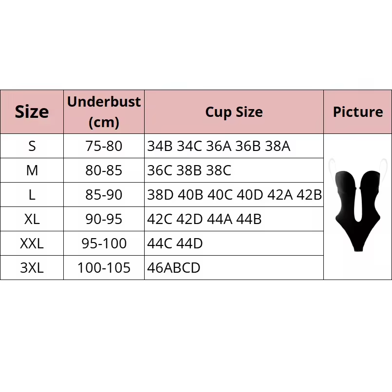 Women Body Shaper Bra Backless - Shapewear Bodysuit Firm 评论和价格