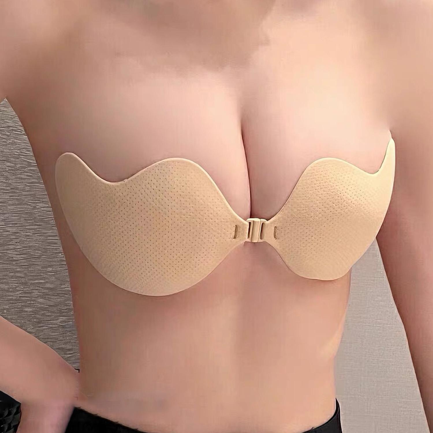 Backless Invisible Push Up Bra - Strapless Bra Backless 评论和价格