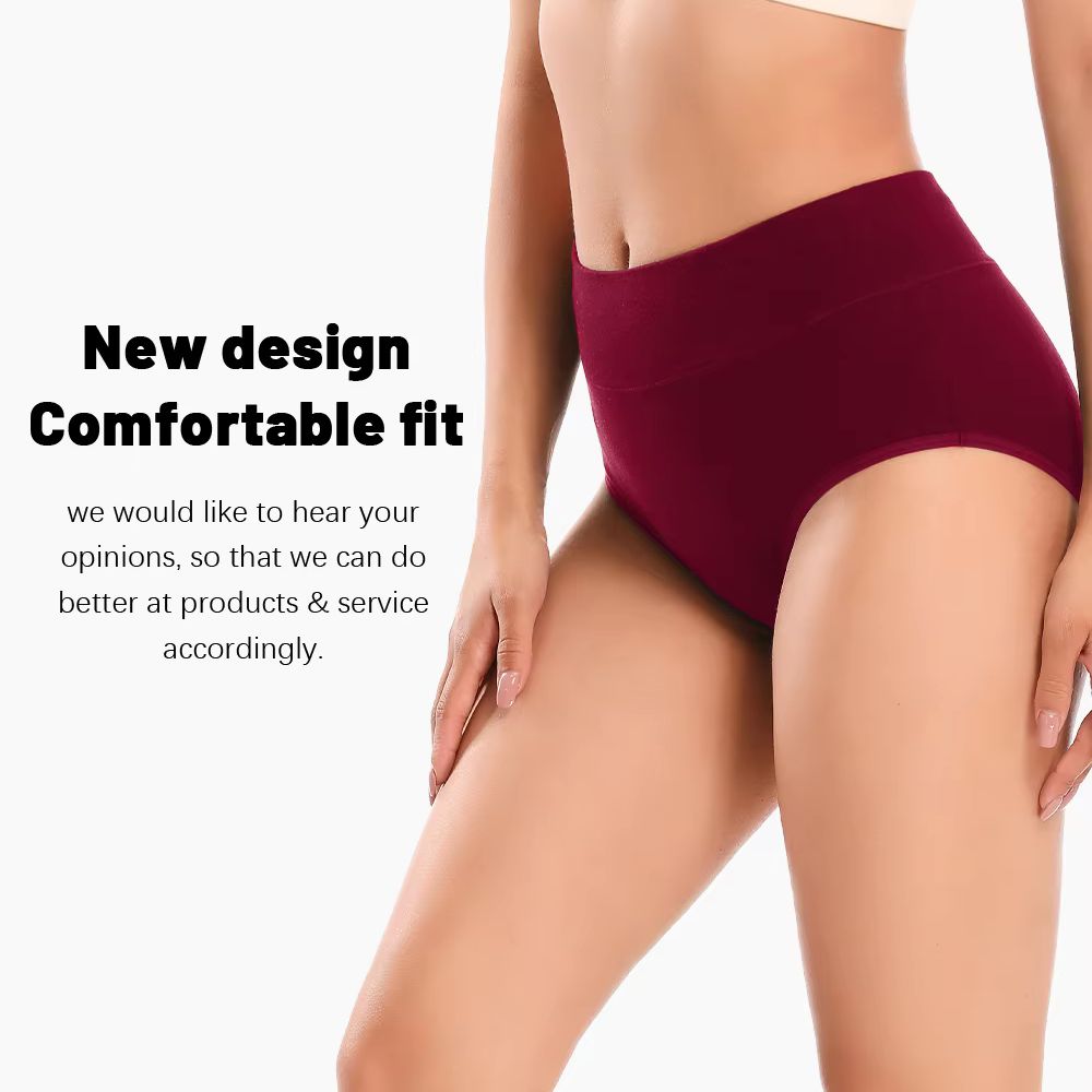 3pcs High Waisted Maximum Abso - Period Panty Absorbent 评论和价格
